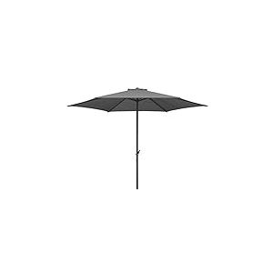 Schirme Bergamo Parasol de march&eacute; Anthracite Env. 300 cm de diam&egrave;tre