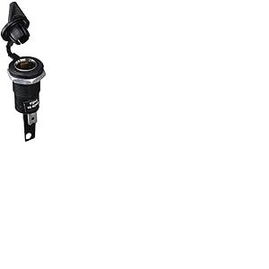 HELLA Prise - 12V - 1pôle - Raccord plat - Fiche: Fiche plate - Longueur: 65.3mm - noir - DIN/ISO: 4165 - Blister - Quantité: 1 - 8JB 004 777-002