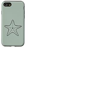 Étoile de mer océan Plage Mignonne étoile de mer – Vert Vintage Coque pour iPhone SE (2020) / 7/8