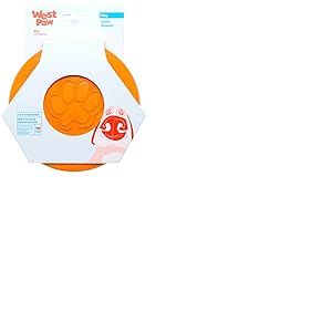 Zogoflex Zisc Jouet pour Chien Taille S Tangerine Orange