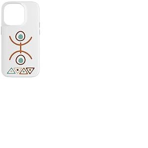 Amazigh Berbère Tifinagh Symboles Art Kabyle Amazigh Motifs Coque pour iPhone 14 Pro
