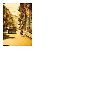 Komar Cuba Streets &ndash; Taille : 50 x 70 cm Impression sur toile (sans cadre) Pure Boutique