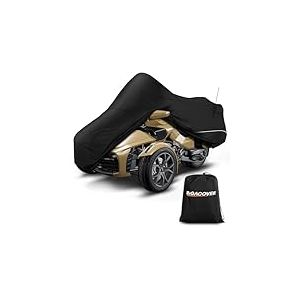 for Spyder F3 Full Cover Compatible with Can-Am Spyder F3T Tour & Limited 300D Oxford Fabric Protector from Dust Snow Rain Sun Rays