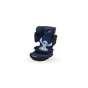 Bebeconfort Disney RoadFix i-Size, Siège Auto Rehausseur à Dossier, 3,5-12 ans (100-150cm), Siège Auto Stitch, Pliable, Léger (4,4 kg), 14 Positions d'Appui-tête, Rembourré, Authentic Stitch
