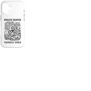 Bretagne Triskell Identit&eacute; Bretonne Oc&eacute;an Symbole Breton Coque pour iPhone 16
