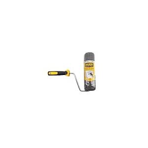 HARDY WORKING TOOLS Rouleau pour Mastic 25 cm avec Manche - Spatule à Rouler pour Enduit - Outil de Peinture Murale - pour Appliquer du Mastic et de l'Enduit au Rouleau