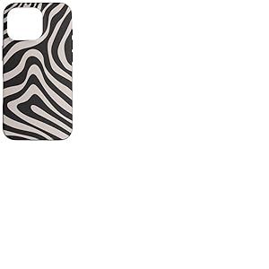 Jolis tourbillons tendance, motif tourbillon noir esthétique Coque pour iPhone 16 Pro