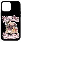 Rescue Dog Lover Women Men Cute Pet Loyal Animal Niche Humour Coque pour iPhone 12 Pro Max