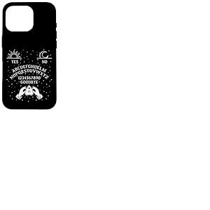 Ouija Planche Gothique Ouija Païenne Satanique Paranormal Halloween Coque pour iPhone 16 Pro