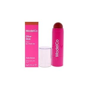 ModelCo Glow Stick 3-In-1 - Perfect Bronze For Women 0.176 oz Makeup