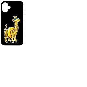 Girafe Natation Bouée Gonflable Été Coque pour iPhone 16 Plus