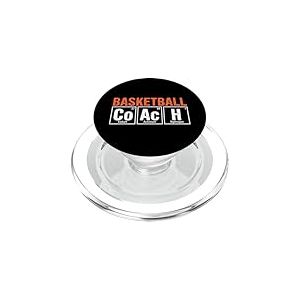 Tableau p&eacute;riodique des entra&icirc;neurs de Basket-Ball PopSockets PopGrip pour MagSafe