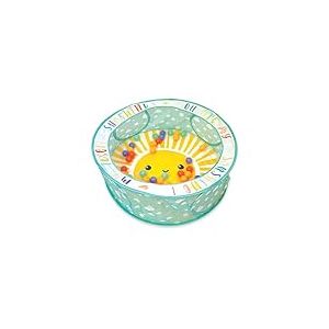 Infantino Aire de Jeux Pop-Up avec 50 Balles Colorées, Balle Pop-Up pour Bébé, Facile à Installer et à Ranger, Grand Espace de Jeu 90 cm, Design Lumineux et Coloré