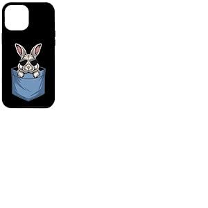 Adorable Lapin de Poche pour Amoureux de Lapin Maman Coque pour iPhone 12 Pro Max