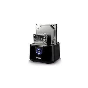 Fantec DS-X2U3-brillant USB 3.0 Docking Station