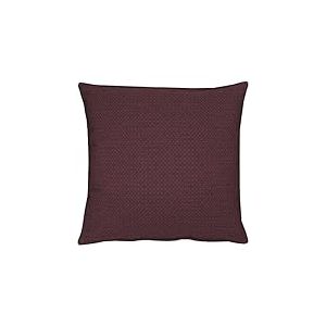 Apeltstoffe Housse de Coussin, Bordeaux, 40x40x0,5 cm