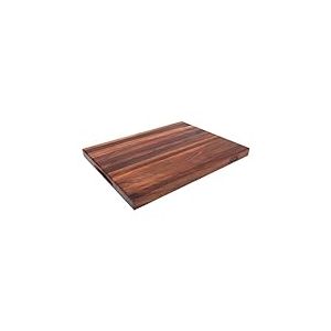 Boos Block Planche a Decouper Noyer – Billot De Boucher - Planche a Decouper Professionnelle - Planche en Bois Apero - Planche Bois Massif – 51 x 38 x 4 cm, Noix