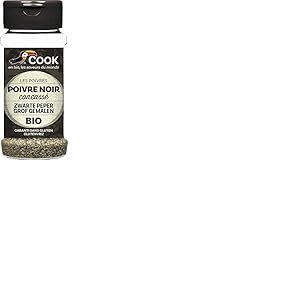 Cook Poivre Noir Concass&eacute; Bio 50 g 1 Unit&eacute;