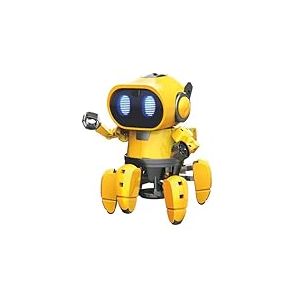 Velleman Robot &eacute;ducatif Tobbie avec 2 Modes et 6 Pattes, kit STEM interactif pour Adolescents et Adultes, Jouet robotique avec lumi&egrave;re et Son, Fonctionne avec 4 Piles AAA