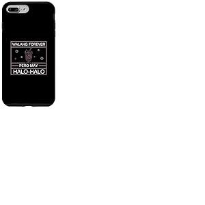 Walang Forever Pero May Halohalo Éventail de dessert philippin amusant Coque pour iPhone 7 Plus/8 Plus