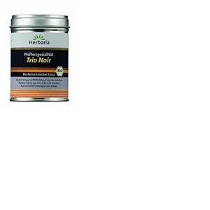 Herbaria Trio Noir Poivre noir avec M-Box, Pack de 1 (1 x 75 gr) - Bio