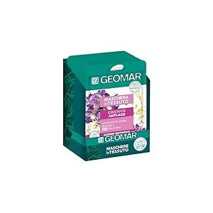 GEOMAR | Masque En Tissu, Hydratant anti-âge, 95% d’Origine Naturelle, Testé Dermatologiquement, Formule Végan, 24 x 22 ml