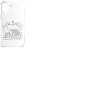 AUR Naur Tshirt Chats Dr&ocirc;le Chat Kitty Chaton Chats Tomcat Coque pour iPhone 16 Plus