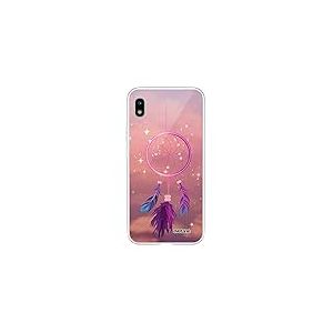 Evetane - Coque Silicone Compatible Samsung Galaxy A10 - Protection Intégrale 360, Fine et Transparente - Coque Avant & Arrière - Haute Résistance - Attrape rêve Rose