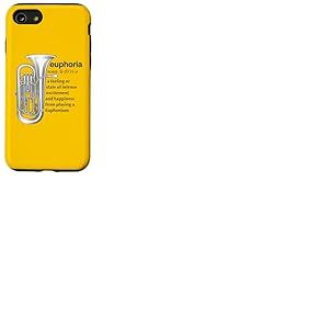 Fier Joueur de Euphonium Humour Dr&ocirc;le pour Fiert&eacute; Brass Band Coque pour iPhone SE (2020) / 7/8