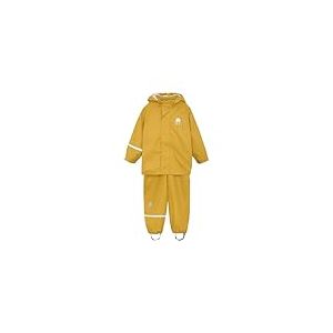 CeLaVi Zweiteiliger Regenanzug in Vielen Farben Veste Imperméable, Jaune (Mineral Yellow 372), 125 (Taille Fabricant: 110) Fille