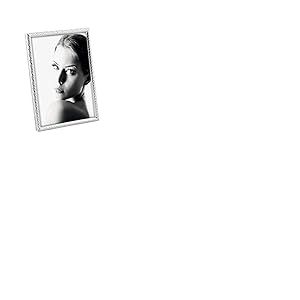 Mascagni - Cadre Photo en métal argenté imprimé, Finition Brillante – Taille 15X20 cm