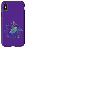 Méditation Animaux Eau Tortue Yoga Mandala Tortue Coque pour iPhone X/XS