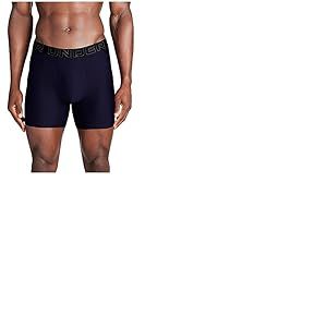 Under Armour Performance Tech Boxerjock Lot de 1 Boxer 15,2 cm, Bleu Marine Minuit uni, MD