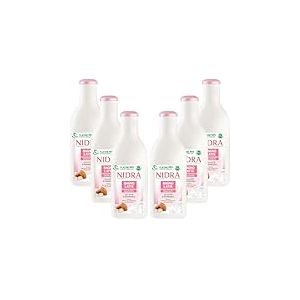 NIDRA | Bain de Lait Doux, avec Lait d'Amande, Protéines de Lait, Testé Dermatologiquement, Made in Italy, 750 ml