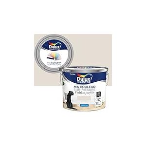 Ma Couleur Sur-mesure par Dulux Valentine – Peinture Intérieure Murs, Plafonds, Boiseries - Finition Parfaite - 98% d'opacité - Mat Lin Clair 10 L - Palette Authentique