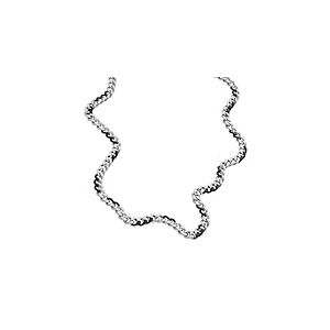 Diesel Collier pour homme en acier inoxydable 2 tons avec fermoir mousqueton