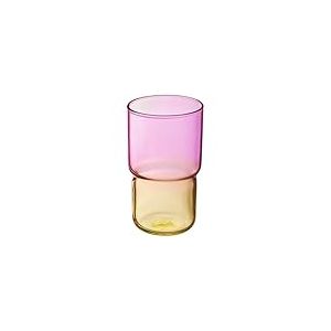 Luminarc - Collection Candy Mix - 6 Verres à eau colorés 32cl - Modèle Bubble Gum - Fabriqués en France - Emballage renforcé, Petit