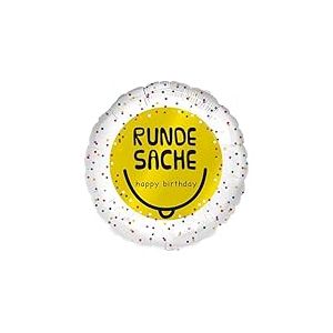 Riethm&uuml;ller Ballon gonflable de qualit&eacute; sup&eacute;rieure - Ballon rond en aluminium de 45 cm - Convient &agrave; l'h&eacute;lium - D&eacute;coration de f&ecirc;te Riethm&uuml;ller