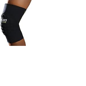 SELECT Genouill&egrave;re Noire Pour Femmes, XL