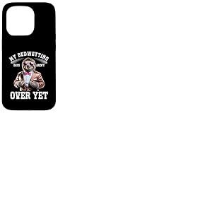 Paresseux en Costume Mes Jours d'&eacute;nur&eacute;sie Nocturne ne sont Pas termin&eacute;s mais embarrassants Coque pour iPhone 15 Pro