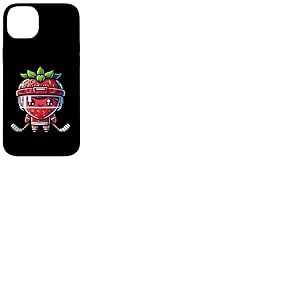 Hockey Sur Glace Fraise Amusant Pour Enfants Coque pour iPhone 14 Plus