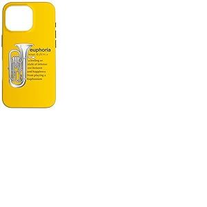Fier Joueur de Euphonium Humour Dr&ocirc;le pour Fiert&eacute; Brass Band Coque pour iPhone 16 Pro