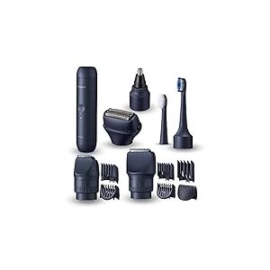 Panasonic MULTISHAPE Modulaire Personnels Soins Système, Tondeuse à Barbe/Poils & Barbe/Poils/Corps, Rasoir 3 lames, Brosse à Dents Electrique & Tondeuse Nez/Oreilles/Faciale Rechange, batterie Ni-MH