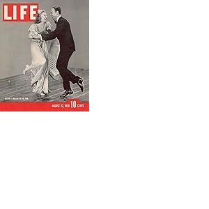 Time Life (Life Cover - Astaire and Rogers 40 x 50 cm Toile Imprimée