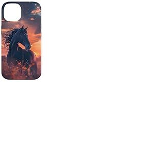 Cheval avec des &eacute;toiles Coque pour iPhone 14