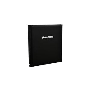 Arpan 5x7" slip in m&eacute;mo Book Bound album photo pour photo 120- noir