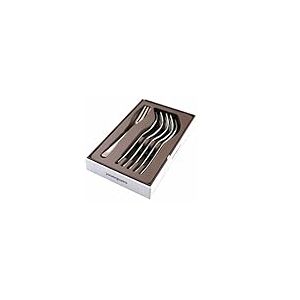 Sambonet 52553A55 Taste Coffret de 6 cuillères à café Acier Inoxydable Gris 18,1 x 3,1 x 11 cm
