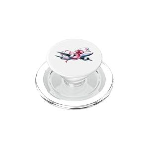 Coquette Bow Flight Infirmière infirmière vol ambulancier ambulancier PopSockets PopGrip pour MagSafe
