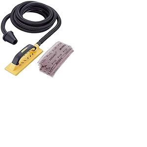 Mirka Handy Starter-Kit pour ponceuse à main I Kit de blocs de ponçage avec aspiration, tuyau d'aspiration de 4 m et 5 bandes abrasives en filet Mirka Abranet autoagrippant I Ponçage sans poussière