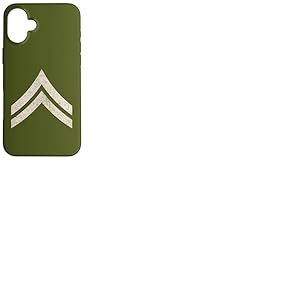 &Eacute;cusson de l'arm&eacute;e Corporalstripes Rangk Insignia Coque pour iPhone 16 Plus